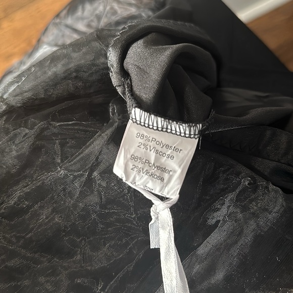 GRACE KARIN Black 50s Petticoat Skirt Dress Crinoline Tutu Underskirts for Women - Picture 7 of 8